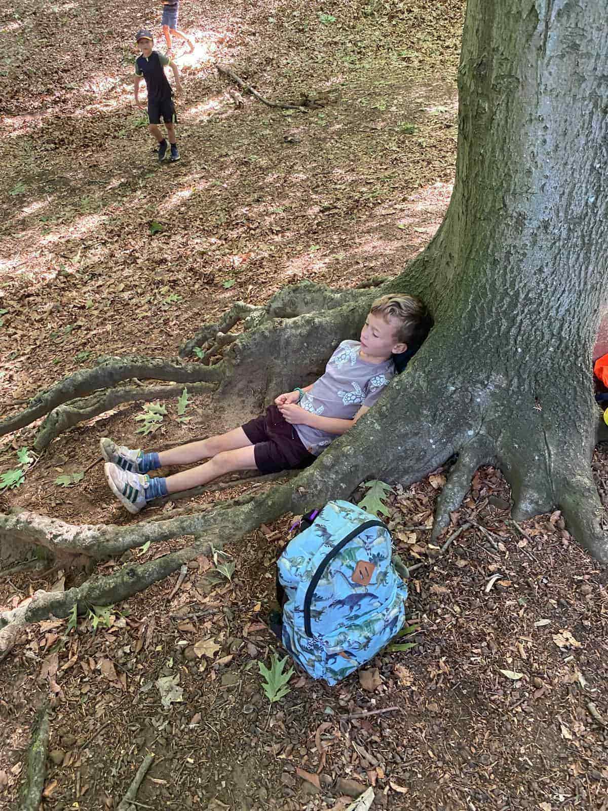 Een moment uit het Chiroleven